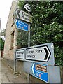 Direction Sign ? Signpost on Union Street, Harthill