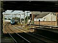 Liverpool train approaching Carlisle