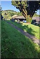 West through Llangwm Churchyard, Monmouthshire