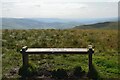 NT0513 : Viewpoint bench, Annanhead Hill (2) by Jim Barton