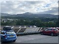 EuroSpar car park in Dolgellau