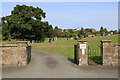 Entrance to Sanquhar Cemetery