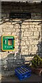 Defibrillator box in Penyclawdd, Monmouthshire