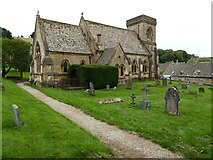 SP0933 : St Barnabas Church, Snowshill by Philip Halling