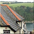 View NE across Fowey Harbour from Daglands Road