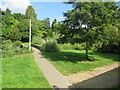 Path in Coy Pond Gardens, Branksome, near Bournemouth