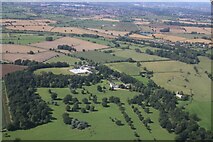 SP6495 : Wistow Hall:aerial 2021 by Chris