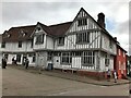 TL9149 : The timber-framed Guildhall in Lavenham, Suffolk by Richard Humphrey
