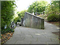 Paths between Itchen Bridge and railway