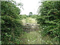 Blocked farm track off Tewkesbury Road (A4019)