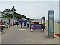 SZ0588 : Seafront promenade at Poole Head, near Sandbanks by Malc McDonald