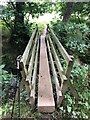 Footbridge spanning Meveril Brook