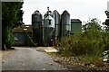 Hinderclay: Silos at Hill  Farm