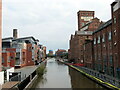 The Shropshire Union canal from City Road bridge, Chester