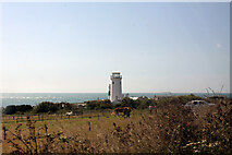 SY6868 : Old Lower Lighthouse, Portland Bill Road, Portland by Jo and Steve Turner