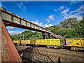 Footbridge over the Train Lines, Two Saints Way Path, Longport