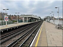 TQ2475 : Putney Bridge Underground station, London by Nigel Thompson