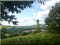 View towards the north-west, Gaer Fort, Newport.