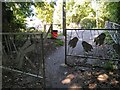 Barrier Chicane on NCN3 / Bawdrip Heritage Trail