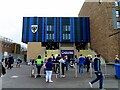 The home entrance to Plough Lane Stadium