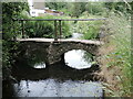 Old stone bridge over the Siston Brook