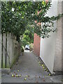 Path between Grove Street and Station Street, Mansfield Woodhouse