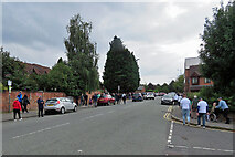 SK5838 : Meadow Lane after the match by John Sutton