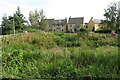 Pond on the edge of the estate