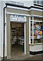 Corner shop by the marketplace in Billesdon