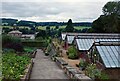 SK2670 : Greenhouses in the Kitchen Garden, Chatsworth House by Oliver Mills