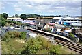 Ridgmont Station from the A507 bridge