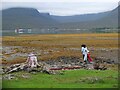 Artist on the shore, Achintraid