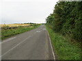 Road beside the disused Muirheads Reservoir