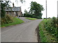 Minor road at Airbirlot Primary School