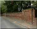 Wollaton House garden wall, Wollaton Road