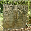 SK5239 : Gravestone of William Addis, d.1741, Wollaton churchyard by Alan Murray-Rust