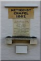 TL3556 : War Memorials, the Methodist Chapel, Toft by Martin Tester