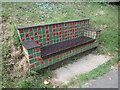 Memorial bench in Burwash