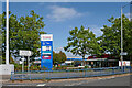 Tesco filling station in Wolverhampton