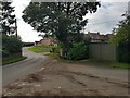 Blakeshall Lane through the village