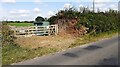 Wastewater pumping station in enclosure on NW side of B6263