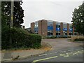 TM2764 : Entrance  to  Thomas  Mills  High  School  Framlingham by Martin Dawes