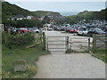 SY8280 : South West Coast Path approaching Lulworth Cove by Malc McDonald