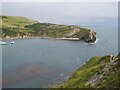 SY8279 : Mouth of Lulworth Cove by Malc McDonald