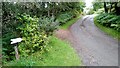 Start of the footpath to Ardroe and Achmelvich