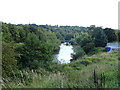 NS7852 : The River Clyde near Skellyton Nursery by JThomas