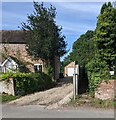 Public footpath near Croft Cottage, Arlingham