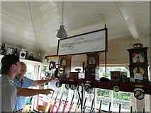 SD8163 : Inside Settle Signal Box by Gerald England