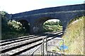 Bridge over the main line, near Wheathill