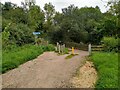 NCN3 exit onto Durston Road